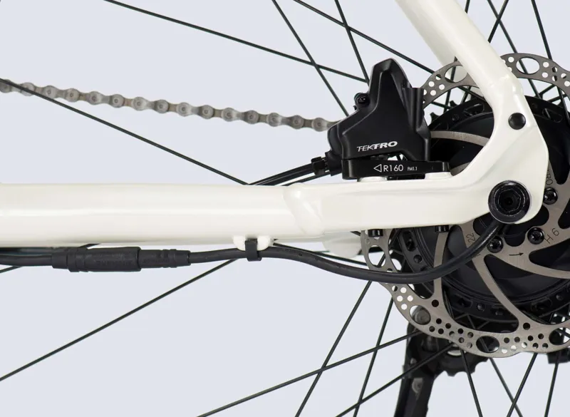 Lapierre E-Sensium 2.2 Womens Electric Hybrid Bike White-9